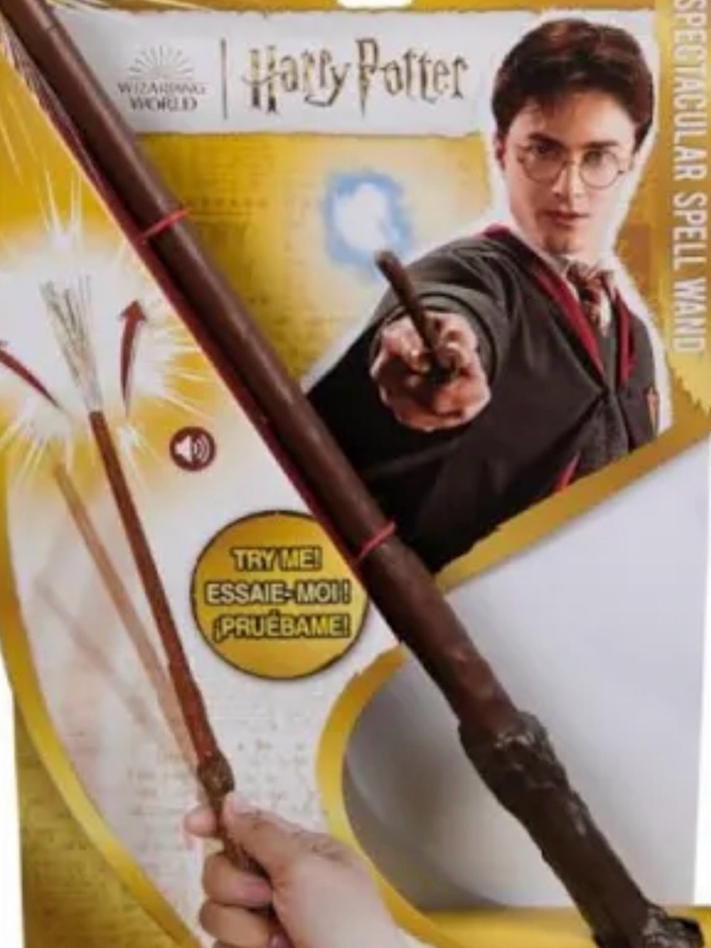 Harry Potter Wand Warner Bros. Brown Interactive Wand